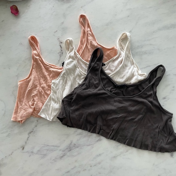 Urban Outfitters Tops - Out from under urban outfitters crop tops *set of 3*